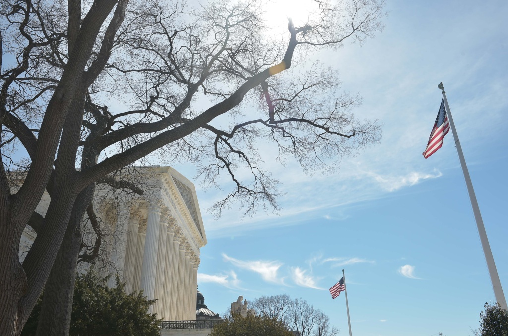 US-JUSTICE-SUPREME COURT A March 12, 2015 photo shows the US Supreme Court in Washington, DC. AFP PHOTO/MANDEL NGAN (Photo credit should read MANDEL NGAN/AFP/Getty Images)