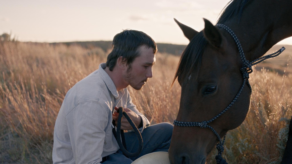 Brady Jandreau in Sony Pictures Classics' THE RIDER Brady Jandreau in Sony Pictures Classics' THE RIDER
