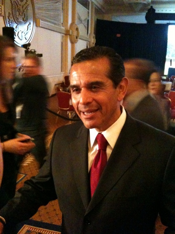 Los Angeles Mayor Antonio Villaraigosa at US Conference of Mayors meeting in Washington, DC.