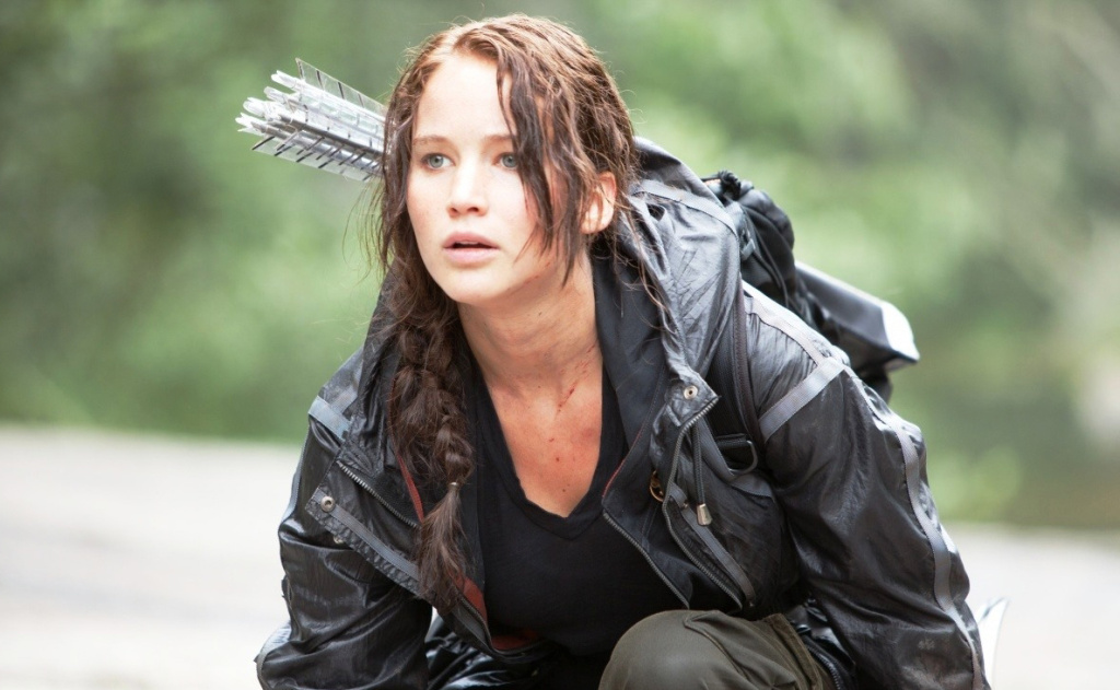 Hunger Games Jennifer Lawrence stars as 'Katniss Everdeen' in