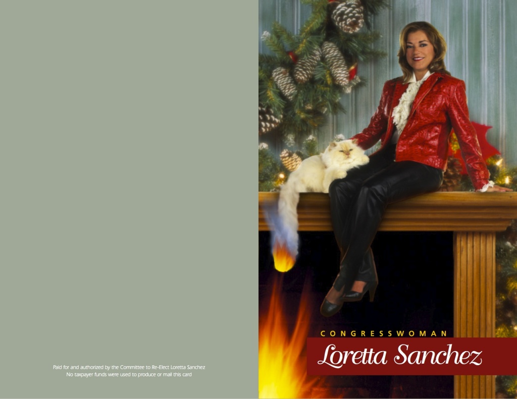 Loretta Sanchez Christmas Card 