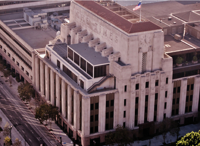 la times building