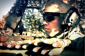 Mercer 13009 American active duty soldiers like this servicemember in Iraq, may soon be free to know or share information about their sexual orientation.