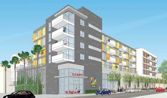 Glendale Arts Complex The $29.9 million Glendale Arts Colony planned for 121 North Kenwood Street is a 70-unit affordable housing project that will give preference to households in the creative workforce.