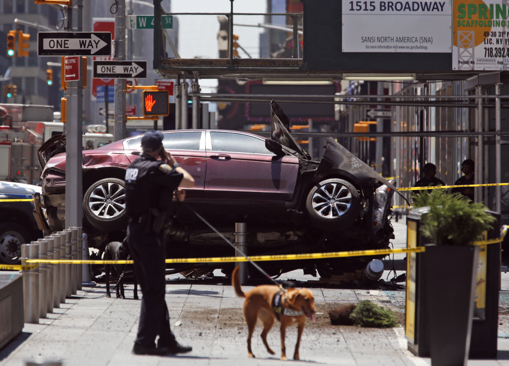 Man recounts taking down Times Square driver