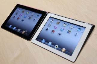 Mercer 15568 Black and white versions of the new iPad 2.