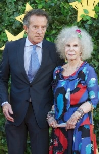 Mercer 20198 Duchess of Alba, Cayetana Fitz-James Stuart and Alfonso Diez attend ELLE Awards 25th Anniversary at the Matadero cultural center on June 30, 2011 in Madrid, Spain.