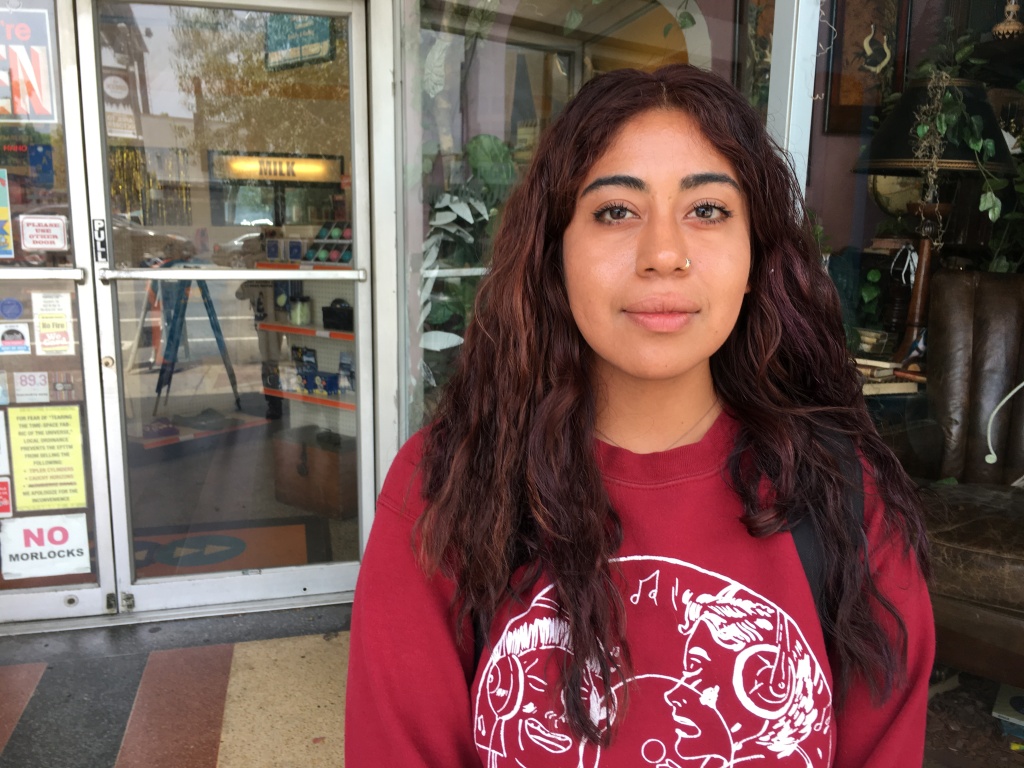 L.A. activist Cesia Dominguez-Lopez says a police chief's stands on policies is a better measure of whether they will adequately police a diverse community like L.A. than their race or ethnicity. L.A. activist Cesia Dominguez-Lopez says a police chief's stands on policies is a better measure of whether they will adequately police a diverse community like L.A. than their race or ethnicity.