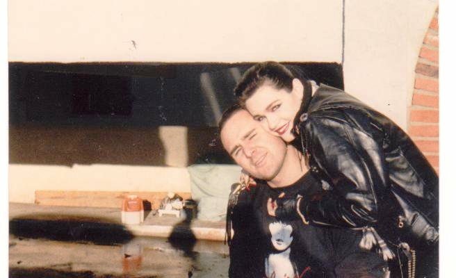 Bobbi Brat Bobbi Brat with her longtime boyfriend, Drac Conley