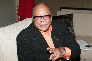 Musician Quincy Jones attends the 2010 NAMM Show - Day 1 at the Anaheim Convention Center on January 14, 2010 in Anaheim, California.