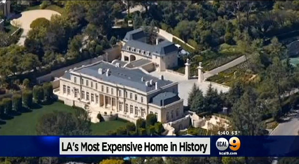 Los Angeles Mansion S For Record 102 Million 89 3 Kpcc A Los Angeles Mansion Has Reportedly Sold For 102 Million Southern California Record