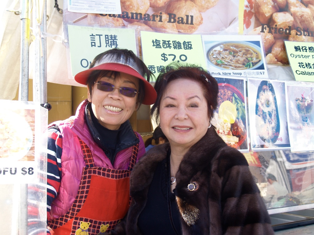 Pinki Chen Pinki Chen made the rounds at the recent Chinese New Year festival, greeting
long-time vendors she worked with for the two decades she ran the celebration.