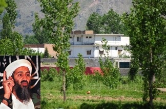 The hideout of Al-Qaeda leader Osama bin Laden is pictured after his death by US Special Forces in a ground operation in Abbottabad, Pakistan on May 2, 2011.