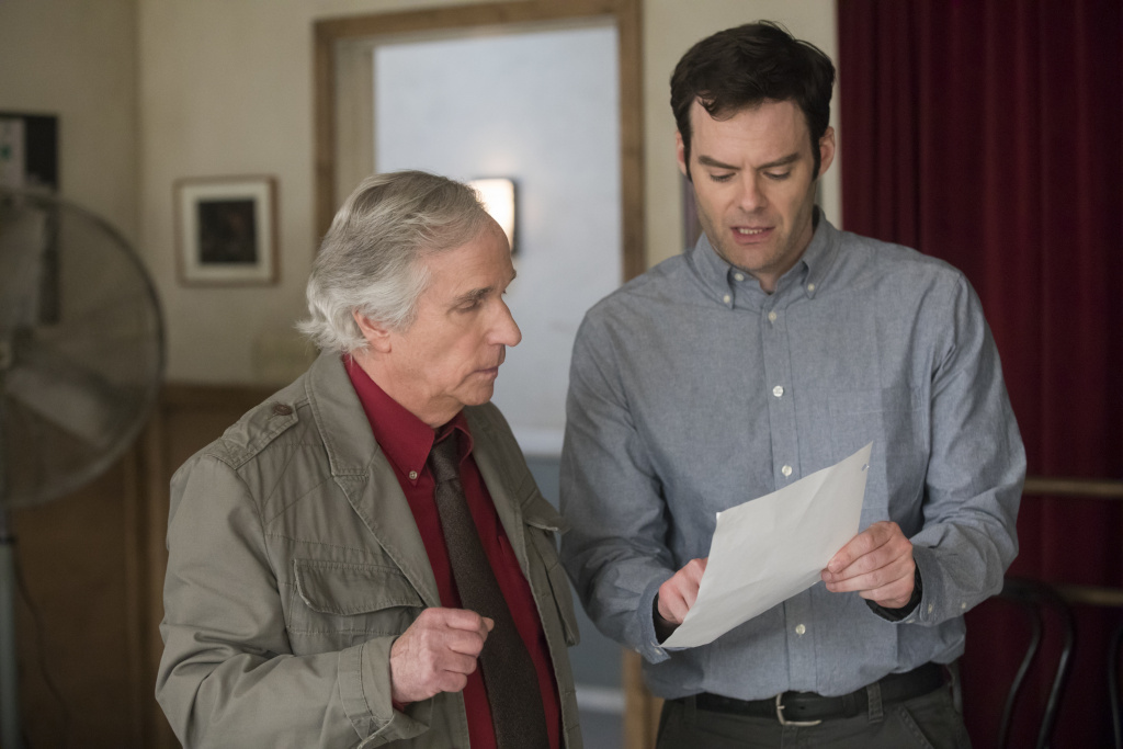 Henry Winkler and Bill Hader in HBO's Henry Winkler and Bill Hader in HBO's