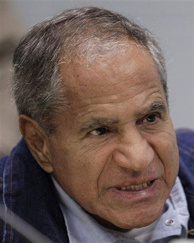 FILE - This March 2, 2011 file photo shows Sirhan Sirhan, 66, convicted of assassinating Sen. Robert F. Kennedy in 1968, speaking during a Board of Parole Suitability Hearing at the Pleasant Valley State Prison in Coalinga, Calif. Lawyers for Sirhan claim in new legal papers that he was manipulated by a seductive woman in a mind-control plot to kill Sen. Robert F. Kennedy. But the lawyers say Sirhan's bullets did not kill Kennedy.