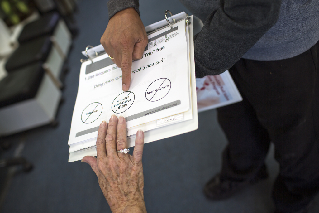 Slideshow In Vietnamese nail salons, a push to breathe easier 89.3 KPCC