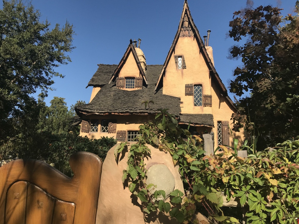 The front of the Spadena Witch House in Beverly Hills. Michael Libow has owned the home for almost 20 years. The front of the Spadena Witch House in Beverly Hills. Michael Libow has owned the home for almost 20 years.