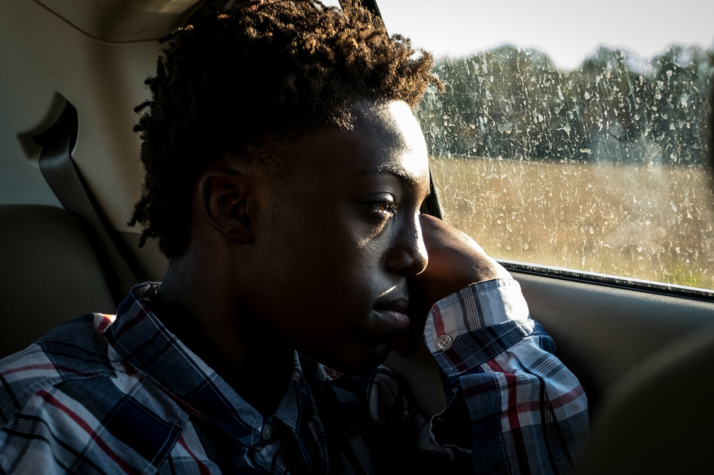 Instagram photographer A car ride through rural Arkansas with the photographer's cousin, Jashion.