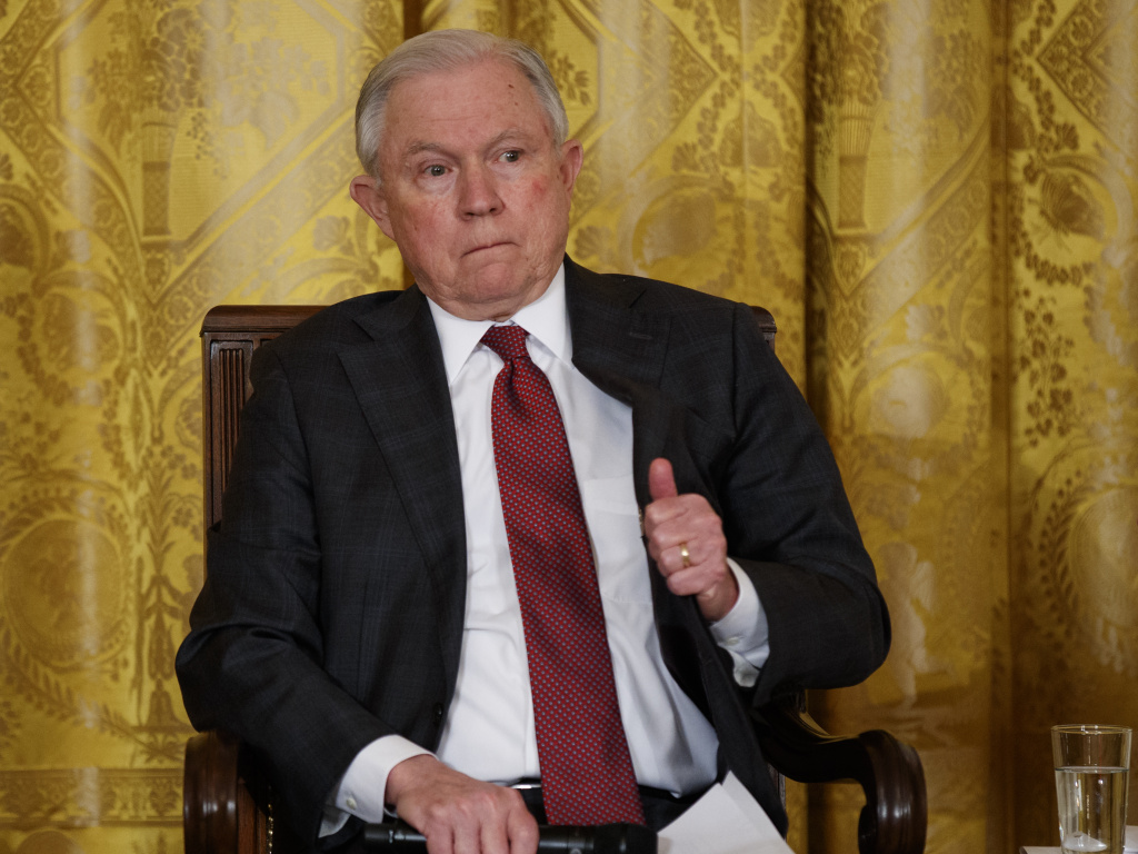 Attorney General Jeff Sessions announced Saturday that the Justice Department is formally moving to ban the sale or manufacture of bump stocks through regulatory action. Attorney General Jeff Sessions announced Saturday that the Justice Department is formally moving to ban the sale or manufacture of bump stocks through regulatory action.