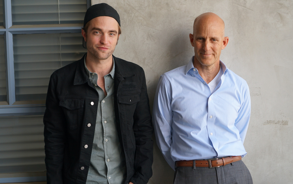 Robert Pattinson Robert Pattinson and John Horn stand outside the NPR West studios on Aug. 3, 2017. Pattinson spoke with The Frame about his new film