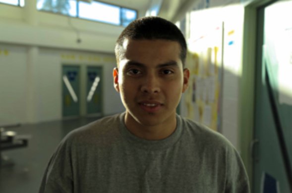 Juan, arrested at 16, faced 90 years to life for first-degree murder.
Juan, arrested at 16, faced 90 years to life for first-degree murder.