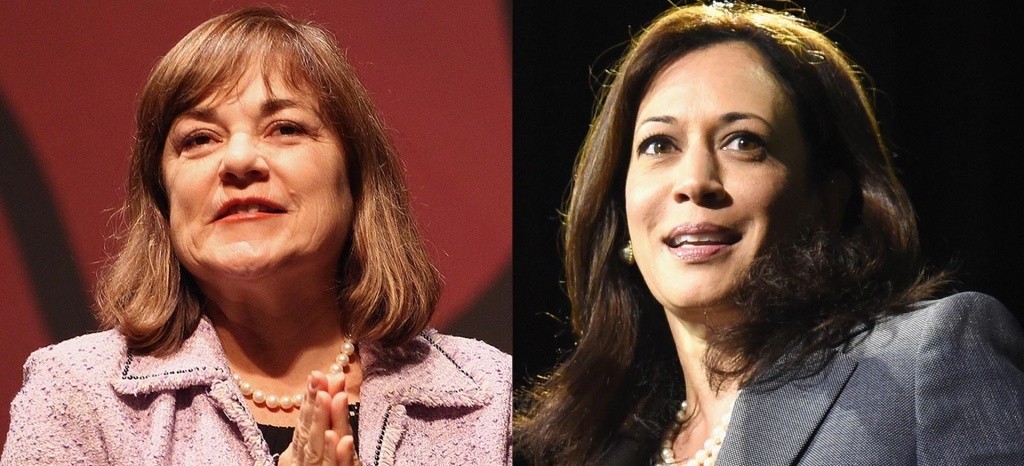 Clinton and Sanders Neck and Neck in California Poll Rep. Loretta Sanchez (L) and Attorney General Kamala Harris.