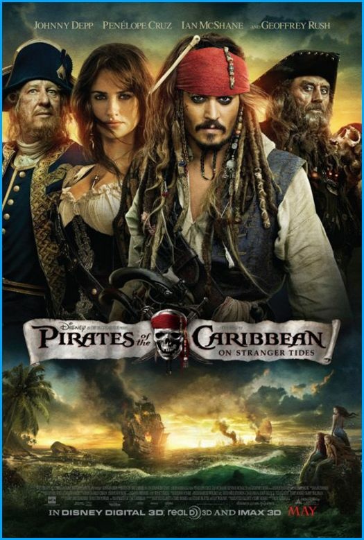 "Pirates of the Caribbean: On Stranger Tides" movie poster. The next "Pirates of the Caribbean" sequel has been temporarily docked.