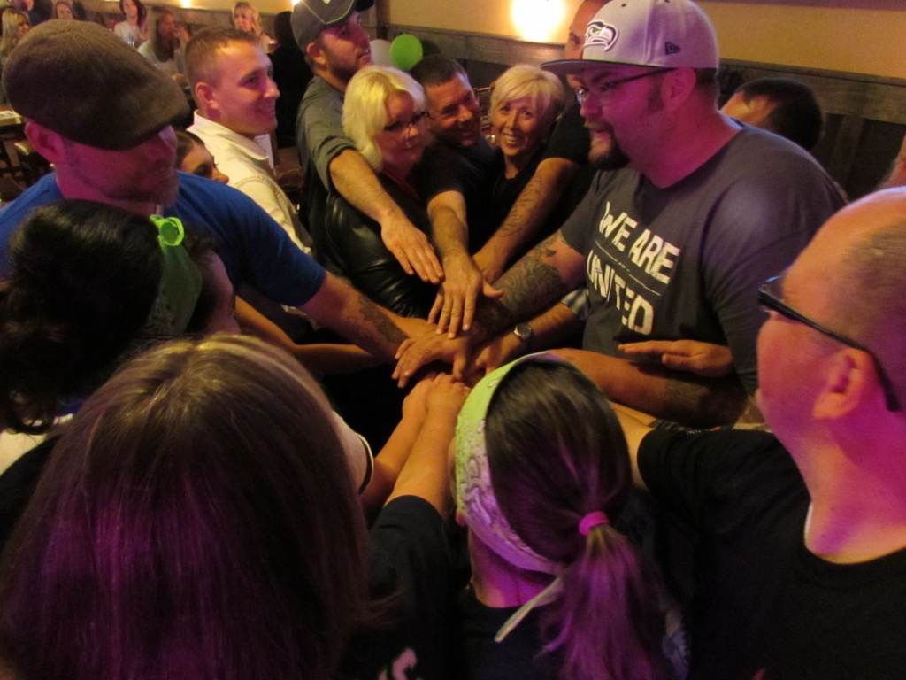 iava.JPG Veterans attend a meetup of the Iraq and Afghanistan Veterans of America in Seattle,