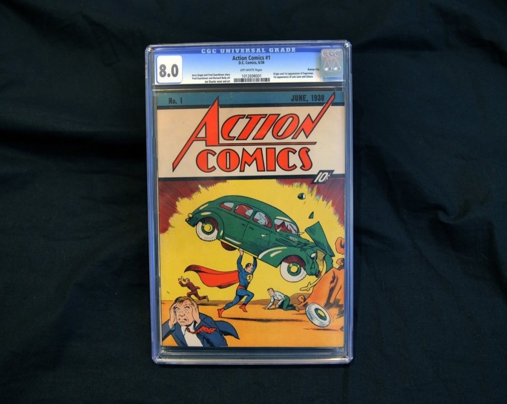 A rare, nearly flawless copy of Superman's comic-book debut has sold for a super-powered price: $3.2 million. The copy pictured above sold for $1 million in 2010.