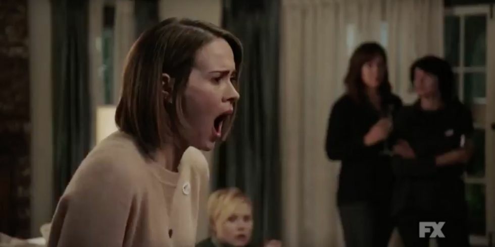 Sarah Paulson plays a woman who loses her ming after the election of Donald Trump on Sarah Paulson plays a woman who loses her ming after the election of Donald Trump on