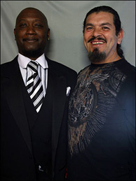 Mercer 8121 Longtime partners Raul Alonso and Kurt Evans shared the StoryCorps interview booth in East LA.