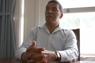 Richard Myles of Moorpark, Calif., is one of the survivors of the 2008 Metrolink train crash in Chatsworth that killed 25 people and injured 135.