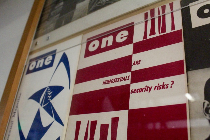 A collection of ONE Magazines at the ONE National Gay & Lesbian Archives at USC.