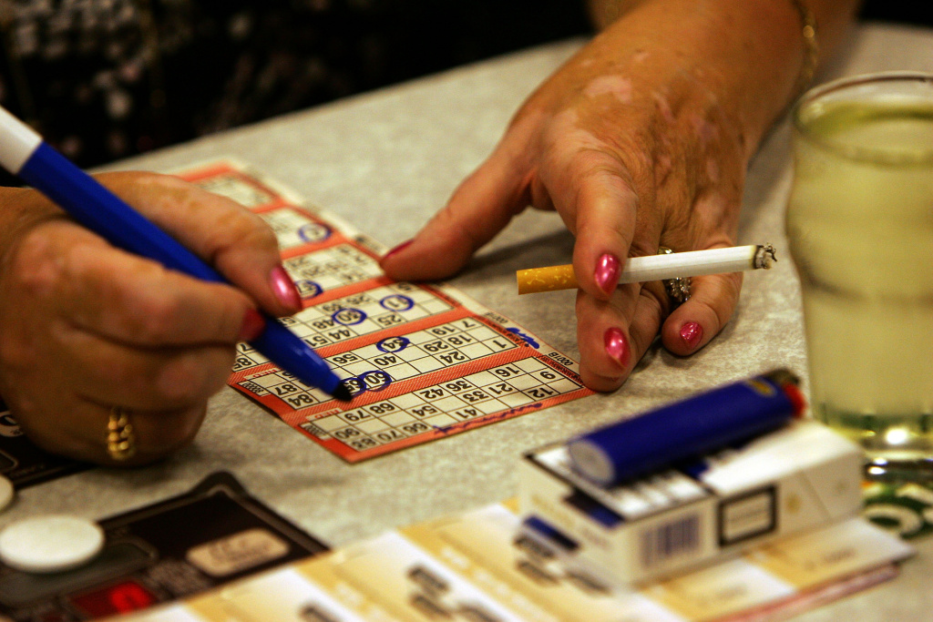 viejas casino bingo smoking