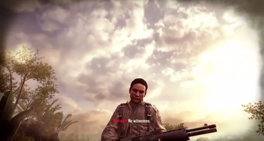 Screen shot of Manuel Noriega in the video game Screen shot of Manuel Noriega in the video game