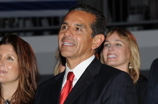 Mayor Antonio Villaraigosa during the 63rd Israel Independence Day Celebration hosted by the Consulate General Of Israel at Skirball Cultural Center on May 10, 2011 in Los Angeles.