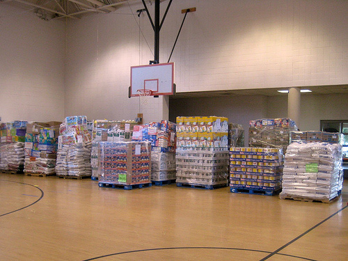 The 6th Annual Haiti Food Drive at St. Matthew Catholic Church in Charlotte, North Carolina received over 100,000 pounds of food. But how effective are these canned food drives? The 6th Annual Haiti Food Drive at St. Matthew Catholic Church in Charlotte, North Carolina received over 100,000 pounds of food. But how effective are these canned food drives?