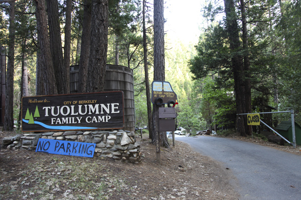 The entrance to Berkeley Tuolumne Family Camp in 2010. The entrance to Berkeley Tuolumne Family Camp in 2010.