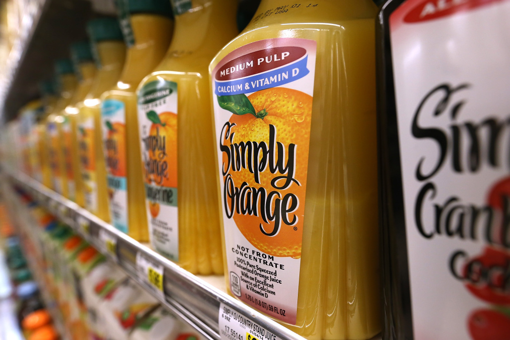 Food Prices Expected To Rise Significantly In 2014 Containers of orange juice are displayed at Cal-Mart Grocery on March 27, 2014 in San Francisco, California.