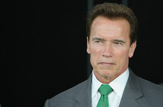 File photo: California Governor Arnold Schwarzenegger attends the 2009 CeBIT technology trade fair on March 1, 2009 in Hanover, Germany.