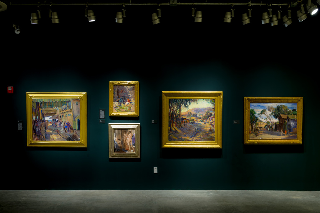 Installation view, The Golden Twenties: Portraits and Figure Paintings by Joseph Kleitsch, March 5–August 6, 2017, Pasadena Museum of California Art, photo © 2017 Don Milici
Installation view, The Golden Twenties: Portraits and Figure Paintings by Joseph Kleitsch, March 5–August 6, 2017, Pasadena Museum of California Art, photo © 2017 Don Milici